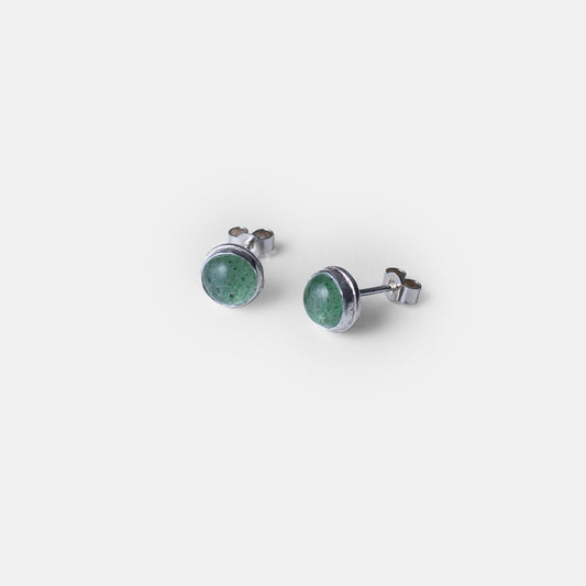 Green Quartz Earrings